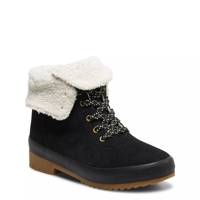 Women's Camp II Waterproof Winter Boot Black Suede view