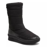 Women's Apres Puffer Winter Boot Black view