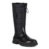 Women's Adie Waterproof Knee High Winter Boot BLACK/RED view