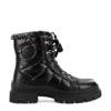 Women's Ruby Waterproof Winter Combat Boot BLACK view