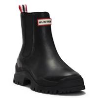 Women's Winica Waterproof Chelsea Winter Boot BLACK LEATHER view