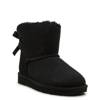 Women's Mini Bailey Bow II Boot BLACK SUEDE view