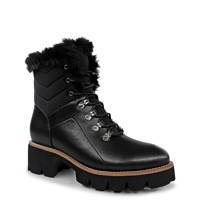 Women's Lace Winter Bootie BLACK view