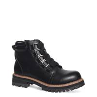 Women's AD1589 Combat Boot BLACK view