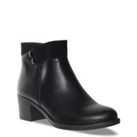 Women's LD006 Bootie BLACK LEATHER view