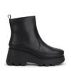 Women's Villa Waterproof Winter Bootie BLACK LEATHER view