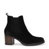 Women's Dallas Waterproof Chelsea Bootie BLACK SUEDE view