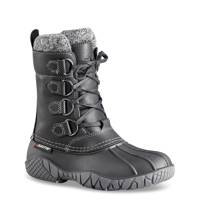 Women's Yellowknife Cuff Waterproof Winter Bootie BLACK view