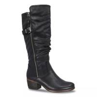Boston Waterproof Knee High Winter Boot Black view