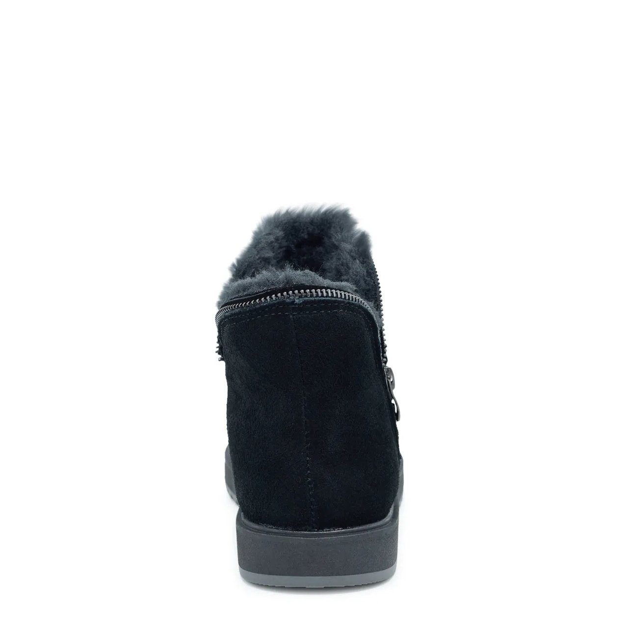 Women's Casual Cozy Bootie with Zip