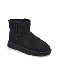 Women's Classic Mini II Ankle Boot Black Suede view
