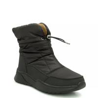 Women's Waterproof Wedge Winter Boot Black view