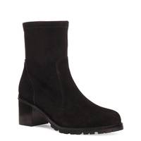 Women's Waterproof Bootie BLACK SUEDE view