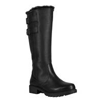 Women's Poppy2 Tall Waterproof Boot BLACK LEATHER view