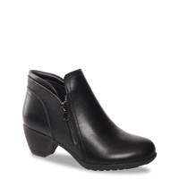 Women's Fiona Waterproof Bootie BLACK LEATHER view