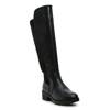 Women's Tall 5050 Stretch Waterproof Boot BLACK LEATHER view