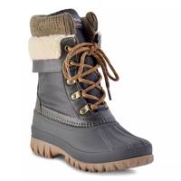 Creek Winter Waterproof Boot Black/Olive view
