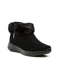 Women's On The Go Joy Wide Width Elena Bootie BLACK SUEDE view