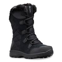 Women's Ice Maiden II Wide Width Waterproof Winter Boot BLACK/COLUMBIA GREY WIDE view