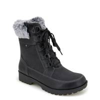 Women's Antonio Waterproof Winter Boot BLACK NUBUCK WIDE view