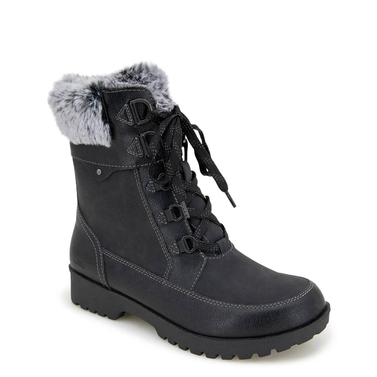 JBU Women's Antonio Wide Width Waterproof Winter Boot