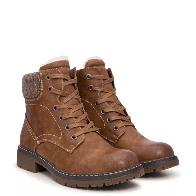 Elements Women's Erika Waterproof Winter Combat Bootie | The Shoe Co.