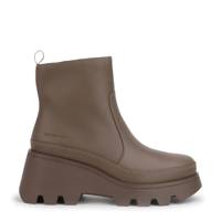 Women's Villa Waterproof Winter Bootie Almond Leather view