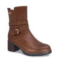 Women's Addie Waterproof Heeled Boot Tan view