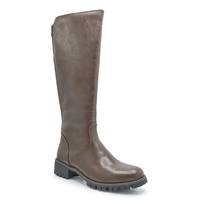 Women's Ingrid Tall Winter Boot BROWN LEATHER  view