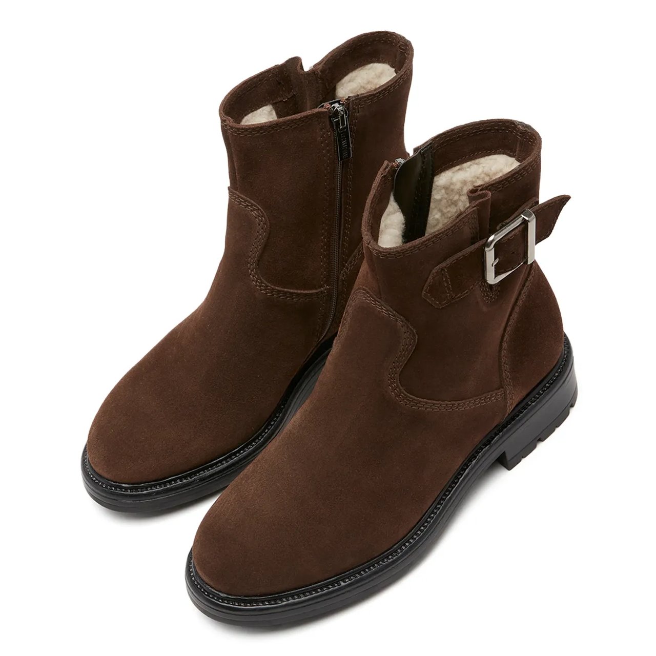 Women's Whole Shearling Bootie