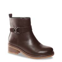 Women's Diora Waterproof Bootie BROWN LEATHER  view