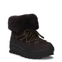 Women's Galaxy Shearling Bootie BROWN SUEDE view