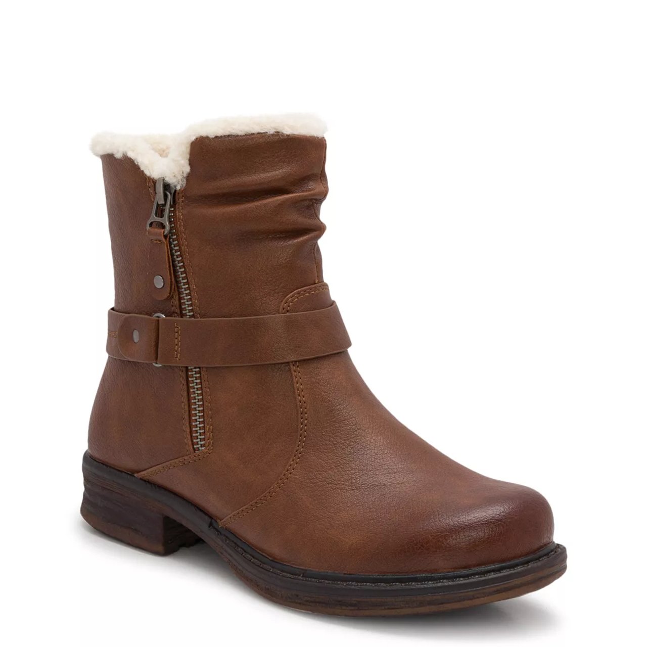 Women's Denver-01 Waterproof Winter Short Moto Boot