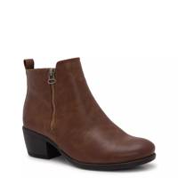 Linda Waterproof Winter Ankle Boot TAN WIDE view