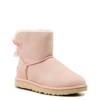 Women's Mini Bailey Bow II Bootie PINK SUEDE view