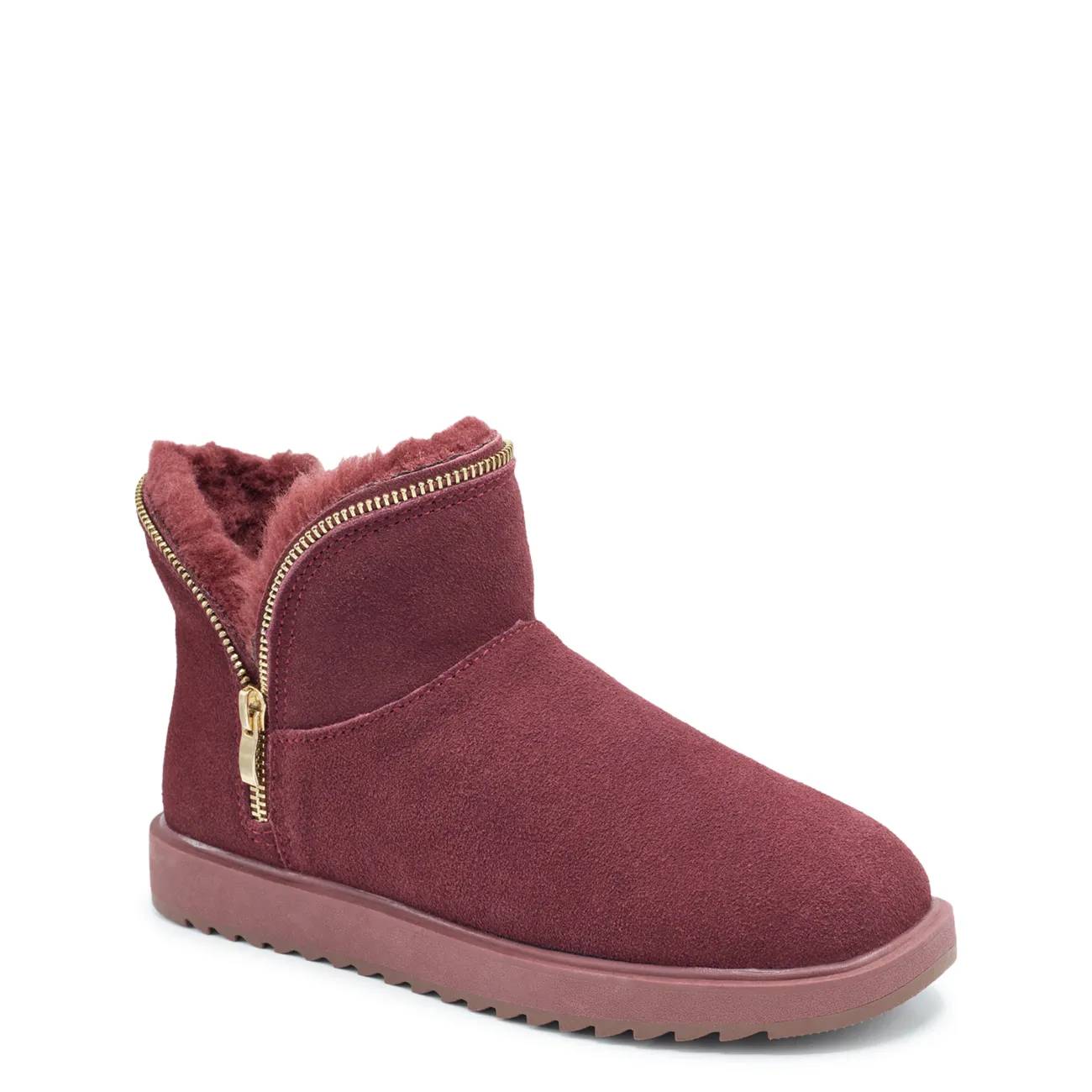 Women's Casual Cozy Bootie with Zip