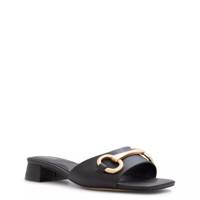 Faiza Flat Sandal Black view