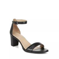 Vera Sandal Black Leather view