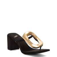 Women's Linq MH Heeled Sandal BLACK/GOLD view