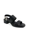 Women's Dove Heeled Sandal BLACK view