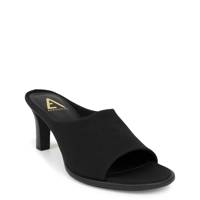 Women's Hali Heeled Mule Sandal BLACK view