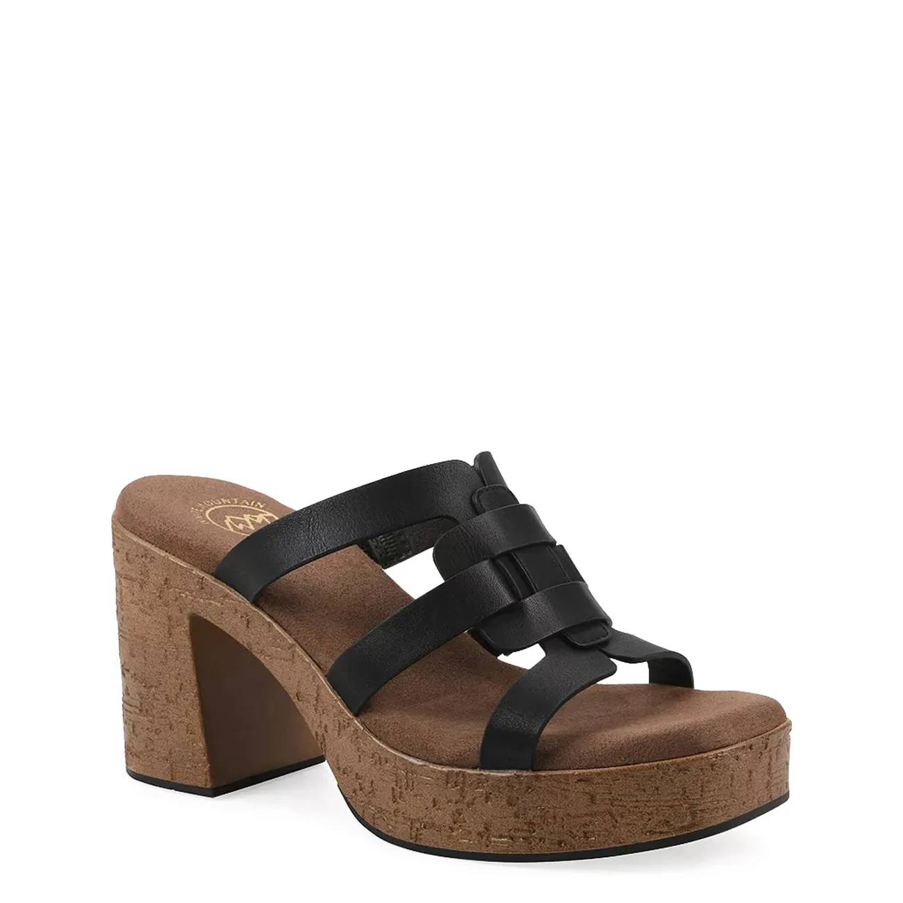 White Mountain Women's Barillo Platform Sandal
