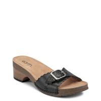 Women's Haisly Sandal BLACK LEATHER view