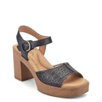Women's Quinty Sandal BLACK LEATHER view