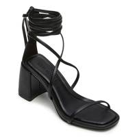 Women's Demure Heeled Sandal BLACK view