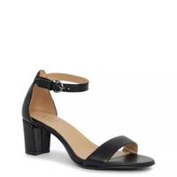 Vera Sandal BLACK LEATHER WIDE view