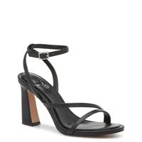 Women's Harllow Wide Width Dress Sandal BLACK WIDE view