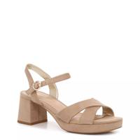 Liliena Platform Wide Width Sandal Mushroom view