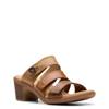Women's Emily2 Adella Heeled Sandal BROWN/MULTI view