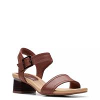 Desirae Coast Wide Width Sandal BRITISH TAN LEATHER WIDE view